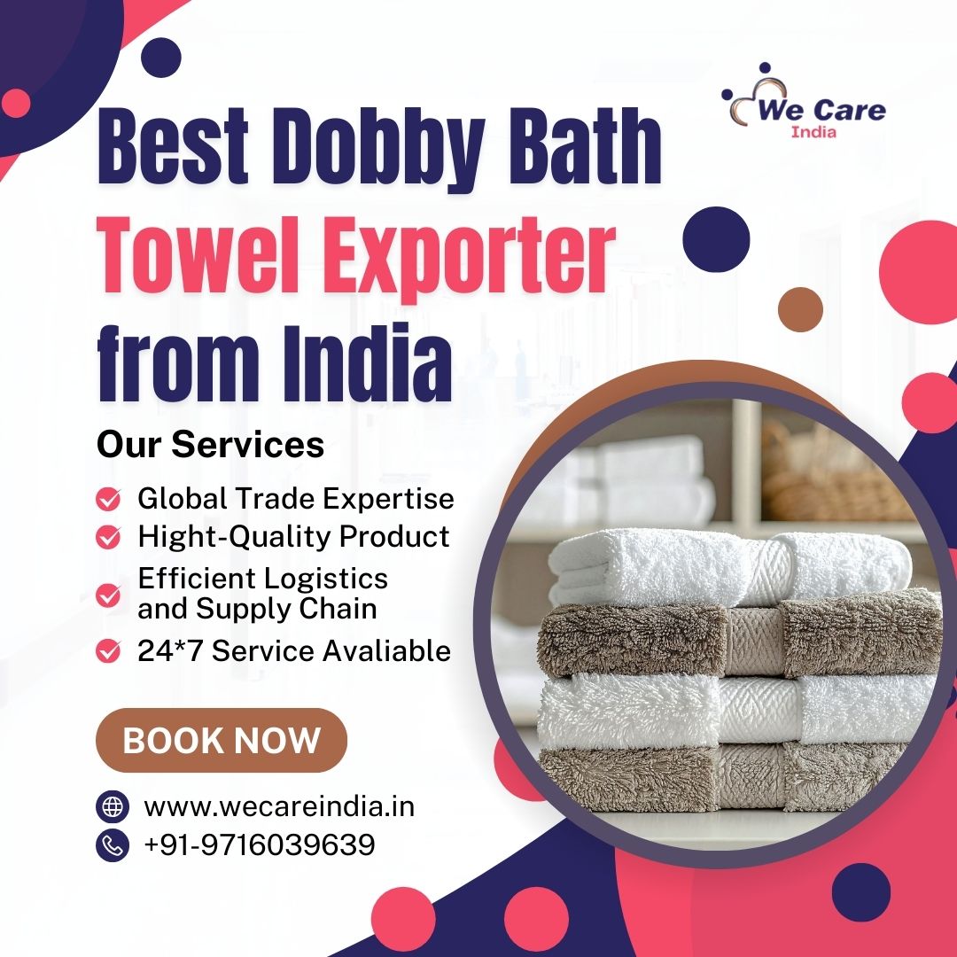 Best Dobby Bath Towel Exporter from India